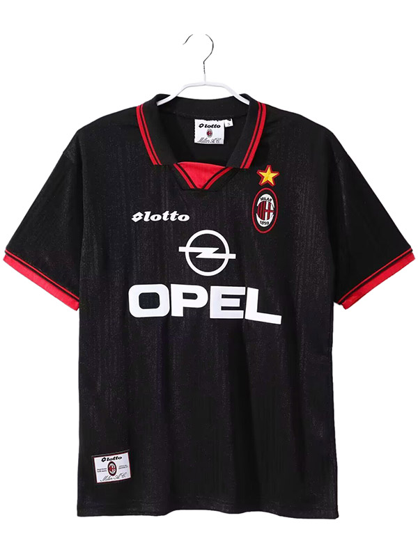 AC Milan fourth jersey mens retro shirt 1997-1998
